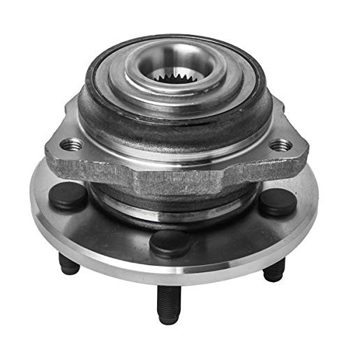 Front Wheel Hub and Bearing Assembly Left or Right Compatible 2002-2005 Jeep Liberty AUQDD 513178 [ 5 Lug Non-ABS ]