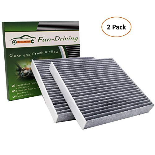 2-Pack,Cabin Air Filter for Honda/Acura,Replacement for CF10134, 80292-SDA-A01, 80292-SDC-A01, 80292-SEC-A01, 80292-SHJ-A41, 80292-SWA-A01, 80292-T0G-A01