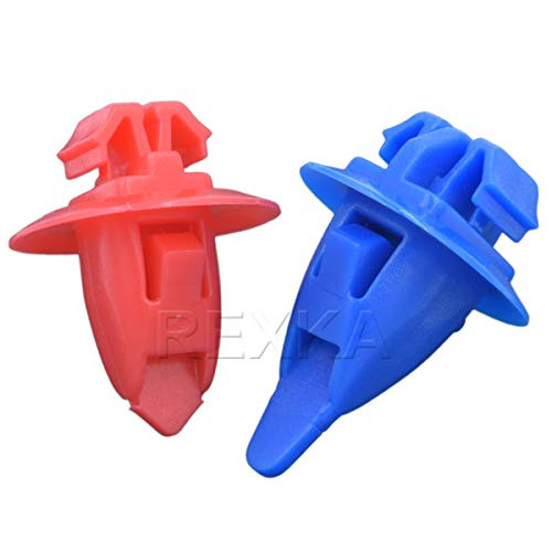 Rexka 10 Sets Wheel Fender Flare Clips Kit for Toyota 90904-67037 and 90904-67036 4Runner Sequoia Tacoma Tundra