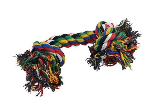 Amazing Pet Products Rope Dog Toy, Large, 2 Knot Bones