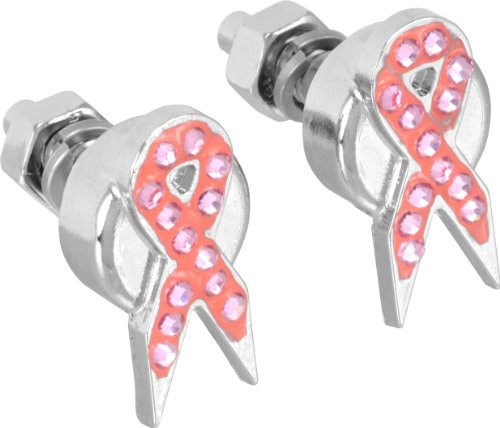 Bell Automotive 22-1-46458-8 'Pink Ribbon' License Plate Fastener