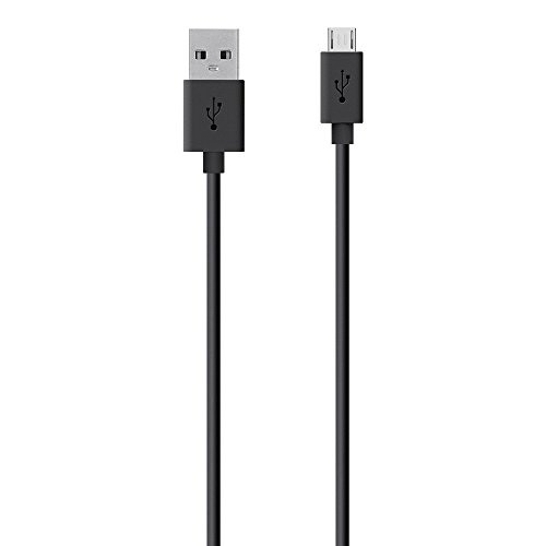 Belkin USB Cable6.Ft5 Pin Micro-USB Type B to 4 Pin USB Type A, Black (F2CU012BT2M-BLK)