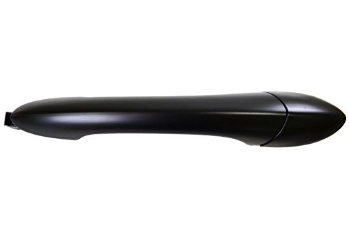 PT Auto Warehouse HY-3308P-RER - Outside Exterior Outer Door Handle, Primed Black - Rear, Left = Right