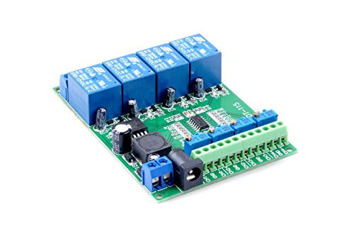 KNACRO 4-Channel 12V Voltage Comparator Module LM393 Voltage Comparator IC for Automotive Circuit Modification Industrial Equipment Circuit Application Testing
