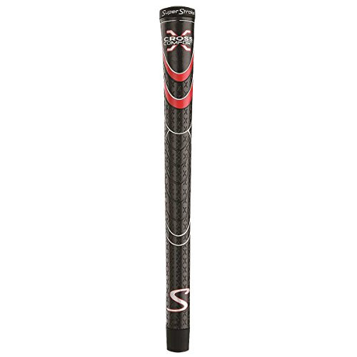Superstroke Cross Comfort Black/Red Undersize Golf Grips