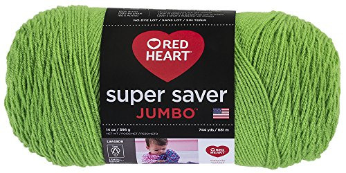 Red Heart Super Saver Yarn, Spring Green
