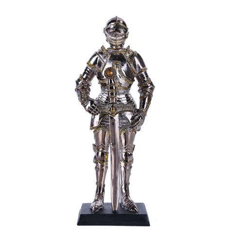 Pacific Giftware 7" Tall Medieval Knight Statue Figurine Suit of Armor with Stand Pacific Giftware 7" Tall Medieval Knight Statue Figurine Suit of Armor with Stand