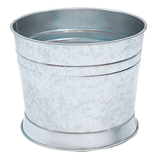 TableCraft Products BDGTUB 1.75 gal Galvanized Tub/Base for Glass Beverage Dispensers, Replacement Top