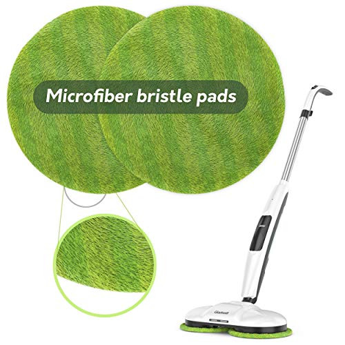 Gladwell Glider Cordless Electric Mop - Replacement Pads - Green