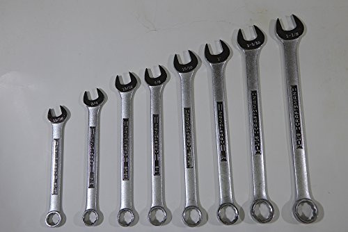 Craftsman 8 Pc Standard SAE Large Combination Wrench Set 12 pt