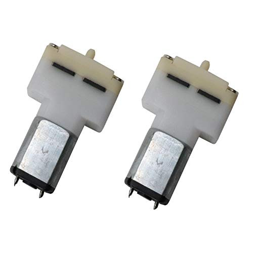 YOOTOP 2Pcs DC3V Mini Air Pumping Motor Tank Oxygen Circulate Pump Replacement Accessories for Aquarium DIY Projects