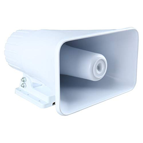 Yaegoo 30 Watt Siren Dual Tone Indoor/Outdoor Self-Contained Electric Security Siren SD-30W 6-12VDC 1.1Ah 120db 8 X 5.5 X 9 Inch