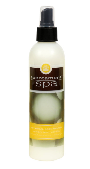 Best Shot Scentament Spa Pet Body Splash, 8-Ounce, Lemon/Vanilla