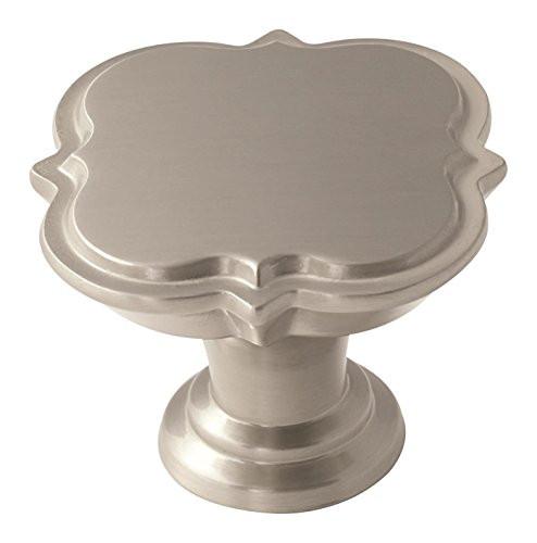 Amerock BP36629G10 Grace Revitalize Cabinet Knob, 1-3/4 in (44 mm) Diameter, Satin Nickel