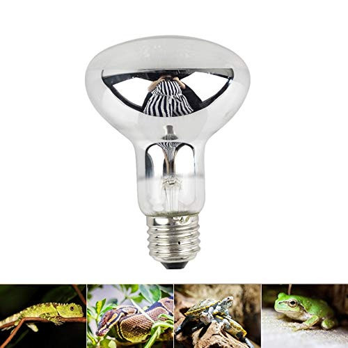 QSLQYB UVA + UVB Full Spectrum Sun Lamp Sunbathe Reptile Lizard Lamp UV Heating Lamp (75W)