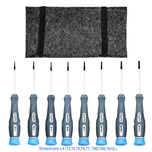 GogoFix Precision Torx Star Screwdriver T3 - TR10 Set, 8-Piece