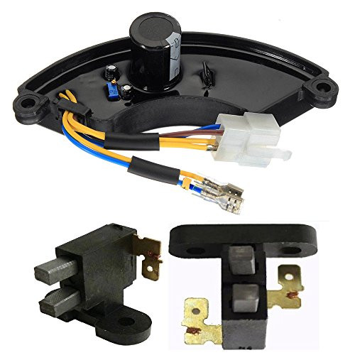 Li Bai Automatic Voltage Regulator AVR for 5KW 5.5KW Single Phase Gasoline Generator With 1 Carbon Brush Fast Shipping