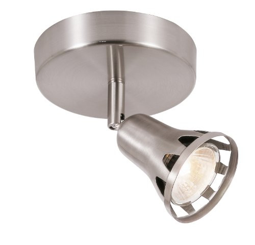 Trans Globe Lighting W-491 BN Indoor Renew 4.75" Flushmount, Brushed Nickel