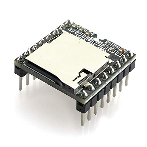 Tegg 1PC DFPlayer Mini MP3 Player Module MP3 Voice Audio Decoder Board for Arduino Support TF Card and U Disk