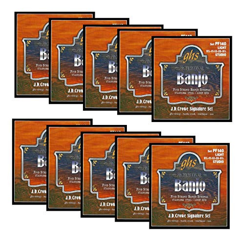 GHS Strings BANJO STRINGS (PF140-10 SET)