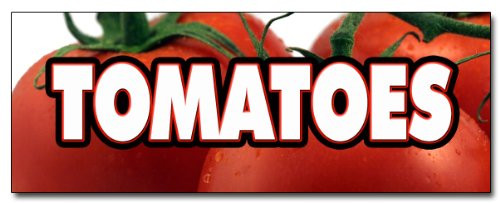 48" Tomatoes Decal Sticker Tomato Stand Farmers Market