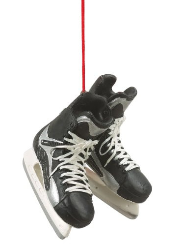 1 X Christmas/ Everyday Ornament- 2.5 Inch Hockey Skates (Hang or Stand Up!) by Midwest-CBK