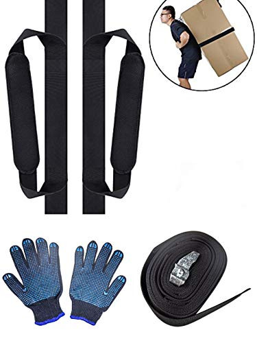 Moving and Lifting Straps for One Person, Single Lifting and Moving System for Safely Move, Carry, Secure Appliances, Bulky Objects