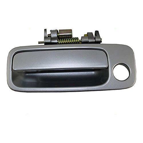 Eynpire 8049 Exterior Outside Outer SILVER Replacement Front Left Driver Side Door Handle For 97-01 Toyota Camry 97 98 99 00 01