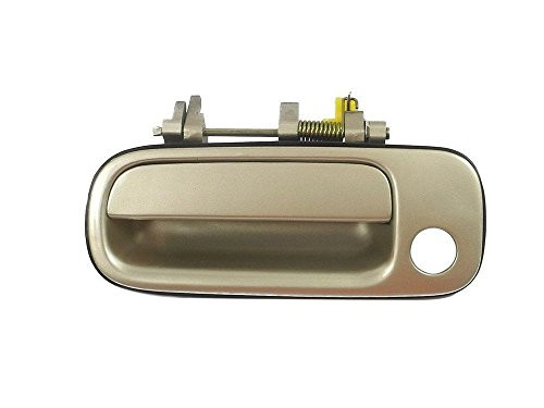 Eynpire 8053 Exterior Outside Outer Front Left Driver Side Door Handle For 1992 1993 1994 1995 1996 Toyota Camry Beige/Gold