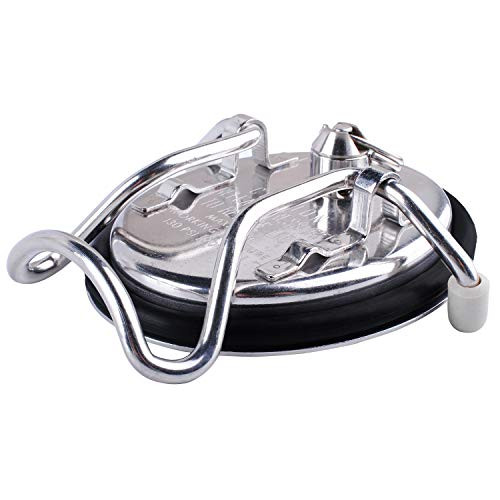Gekufa Keg Lid Replacement with SS Pressure Relief Valve Fit for Corny Cornelius Keg, Homebrew Beer Keg, Soda Keg Lid