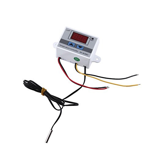 12V Digital Intelligent High Precision Digital Temperature Controller Thermostat Reptile with Probe