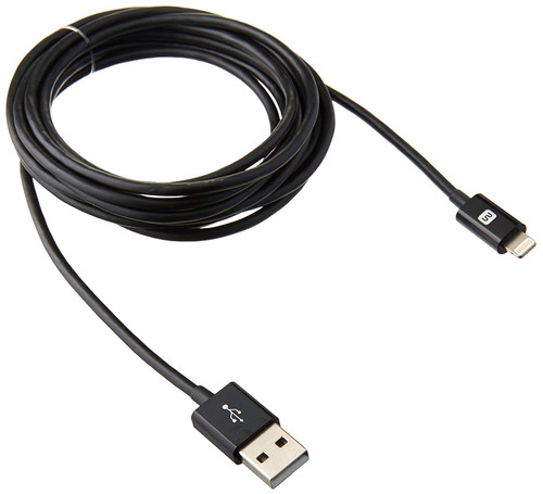 Monoprice Select Series Apple MFi Certified Lightning to USB Charge & Sync Cable, 6ft Black Monoprice Select Series Apple MFi Certified Lightning to USB Charge & Sync Cable, 6ft Black