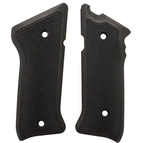 Hogue 82179 Ruger Mark Ii/Mark III Grip, Checkered G-10 Solid Black