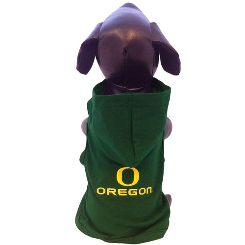 NCAA Oregon Ducks Cotton Lycra Hooded Dog Shirt