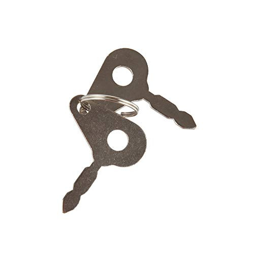 MIDIYA 2 Pcs/Set Key T250 for Universal Ignition Switch fits Massey Ferguson Benford Ford Lucas