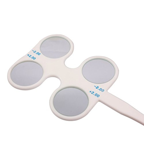SUNWIN Optical Flipper Optometry Plastic Flip Trial Lens (-1.00D~+1.00D)