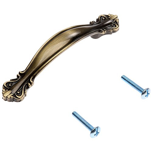 1Pc Luxurious Kitchen Wardrobe Cabinet Knobs Drawer Door Handles Pull Handles - Antique Brass - 106mm