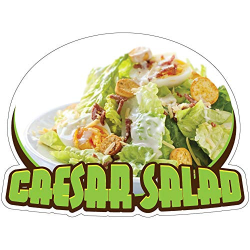 SignMission Caesar Salad 12" Decal Concession Stand Food Truck Sticker, Size