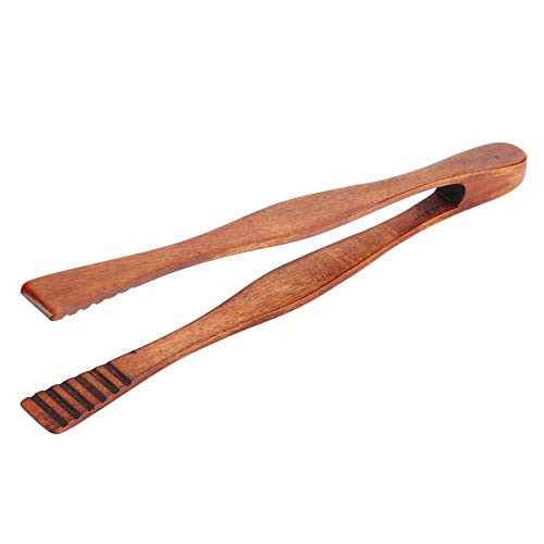 Wooden Barbecue Tongs BBQ Clip Buffet Food Tongs Bread Steak Kitchen Clamp Serving Tool