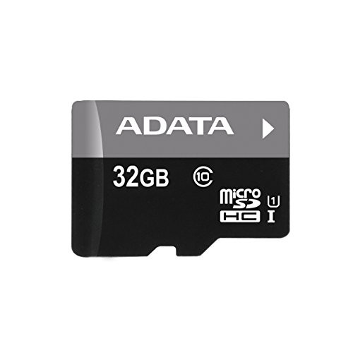 ADATA 32GB microSDHC/SDXC UHS-I U1 Class 10 Memory Card with Adapter (AUSDH32GUICL10-RA1)