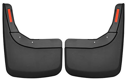 Husky Liners 59261 Black Rear Custom Mud Guards Fits 2019 Chevrolet Silverado 1500