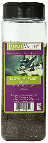 Jansal Valley Brown Mustard Seeds, 20 Ounce