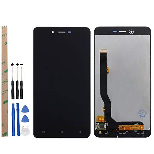 YHX-US Replacement for BLU Vivo XL 2 V007OUU V0070UU V007OEE V0070EE 5.5 LCD Display Screen Display Touch Screen Touch Digitizer with A Set of Tools (Black)