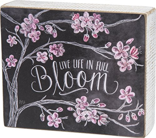 Primitives by Kathy Chalk Sign, Live Life Primitives by Kathy Chalk Sign, Live Life