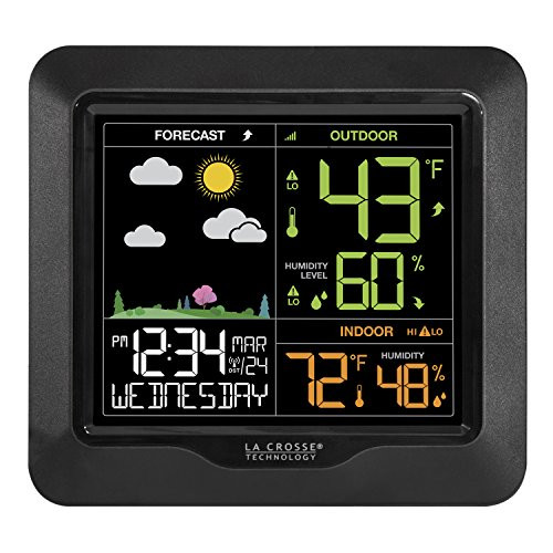 La Crosse Technology S85814 Wireless Color Forecast Station with Barometric Pressure