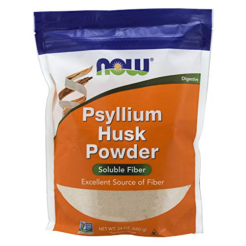 NOW Psyllium Husk Powder, 24-Ounce