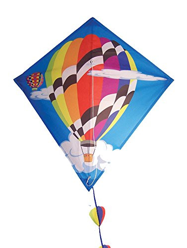 In the Breeze Hot Air Balloon Diamond Kite, 28-Inch