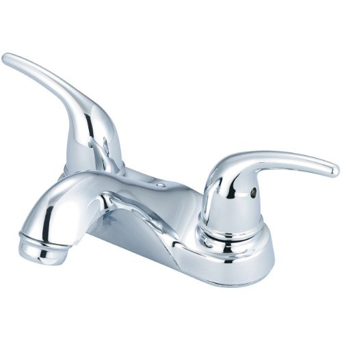 Olympia Faucets L-7271 Two Handle Lavatory Faucet, Chrome Finish