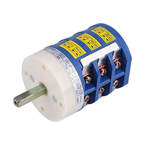 Cuque Tire Changer Motor Forward Reverse for Tire Changer Machine, Switch Turn Table Pedal Switch 220V/380V 40A EN60947-1, 1EC943