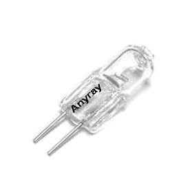 Anyray (10 Pack) Halogen JC Type 10 watt 12 Volts Light Bulb G4 Base 12V 10W Bi Pin